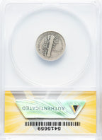 1916-D 10C Mercury Dime ANACS AG03