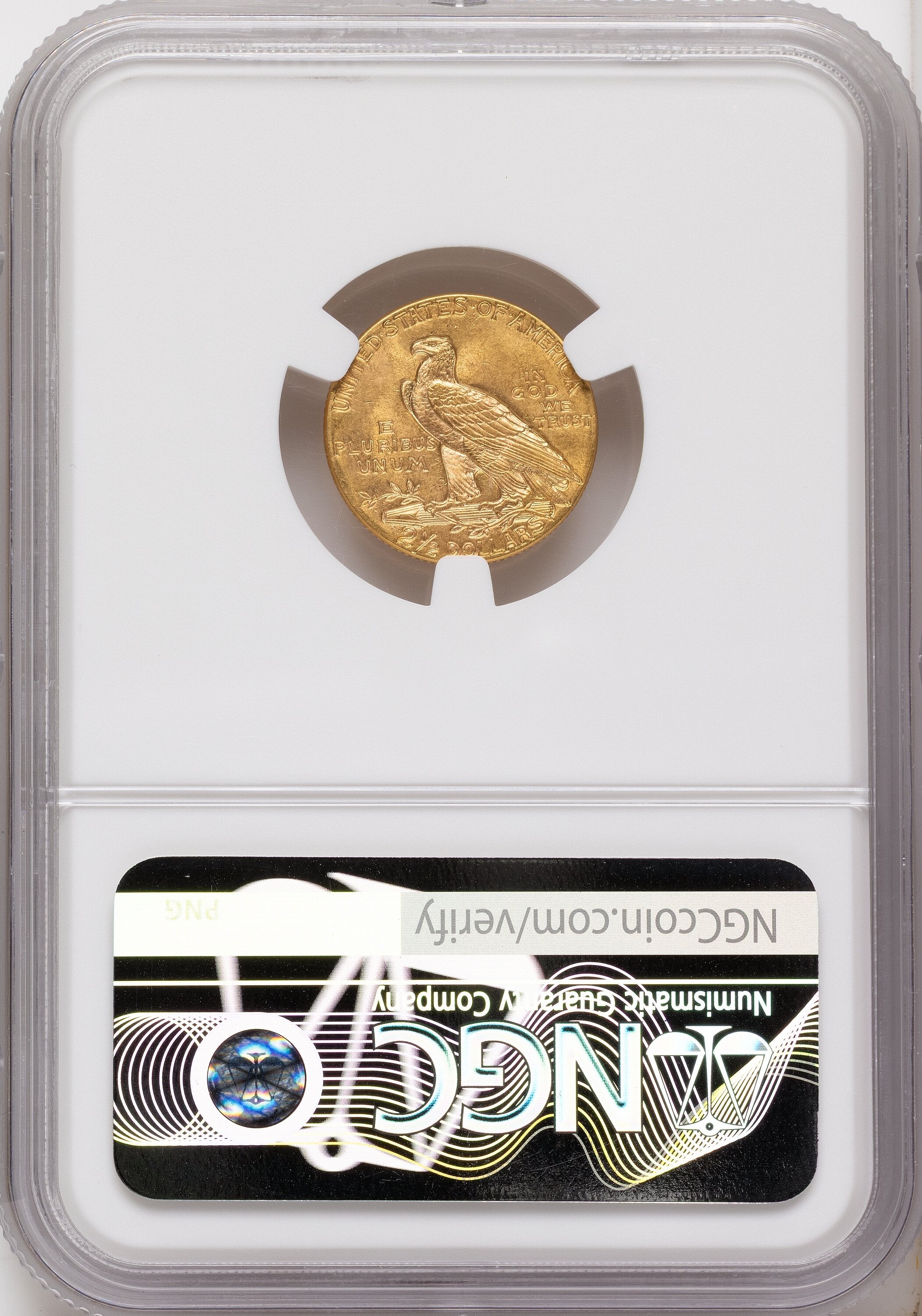 1913 $2.50 Indian Quarter Eagle NGC MS64
