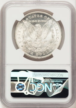1880-CC $1 80/79 Reverse of 1878 VAM-4 Morgan Dollar NGC MS66+