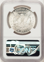 1880-CC $1 80/79 Reverse of 1878 VAM-4 Morgan Dollar NGC MS66+