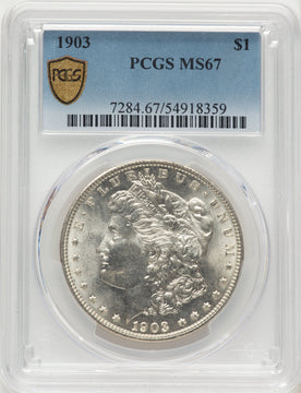 1903 Morgan Dollar PCGS MS67