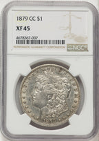1879-CC Morgan Dollar NGC XF45