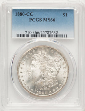 1880-CC Morgan Dollar PCGS MS66