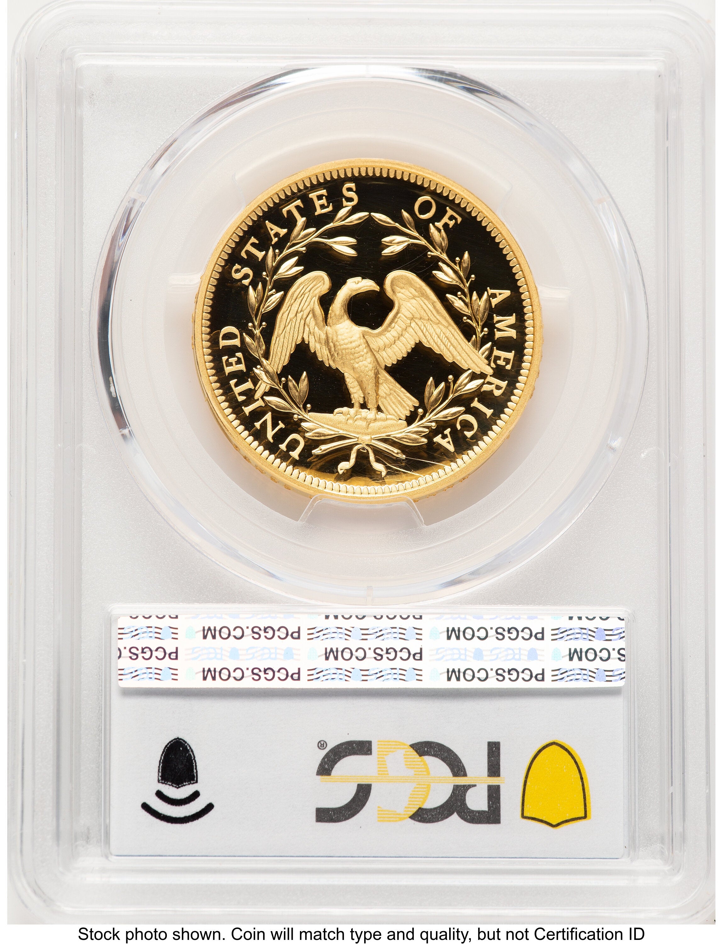 2024-(W) Gold 230th Anniversary Flowing Hair Medal Blue Gradient PCGS PR70