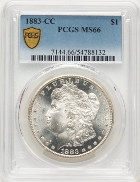 1883-CC Morgan Dollar PCGS MS66