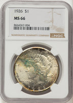1926 Peace Dollar NGC MS66