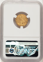 1911-D $2.50 Indian Quarter Eagle NGC AU58