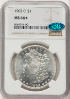 1902-O CAC Morgan Dollar NGC MS66+
