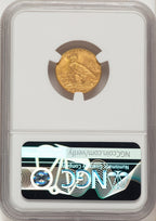 1929 $2.50 Indian Quarter Eagle NGC MS65