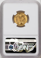 1854 $3 Three Dollar Gold Pieces NGC MS63