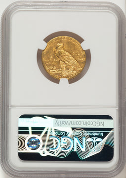 1908-D $5 Indian Half Eagle NGC MS63