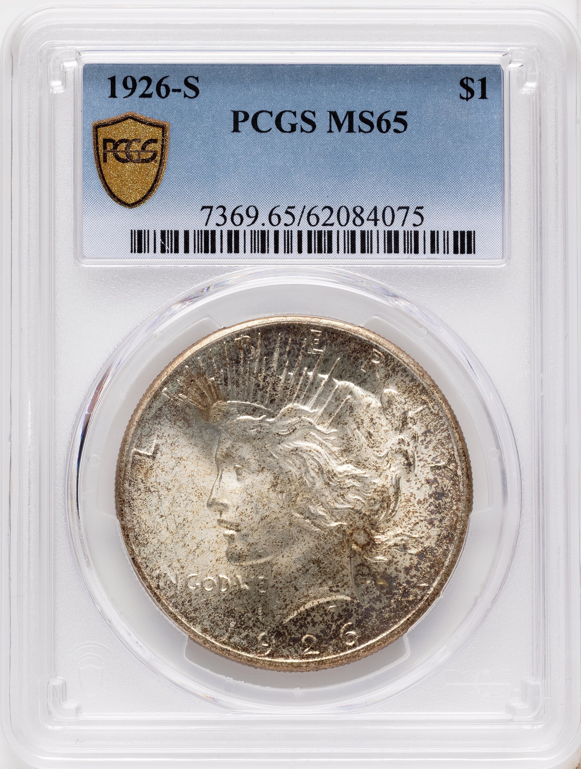 1926-S Peace Dollar PCGS MS65