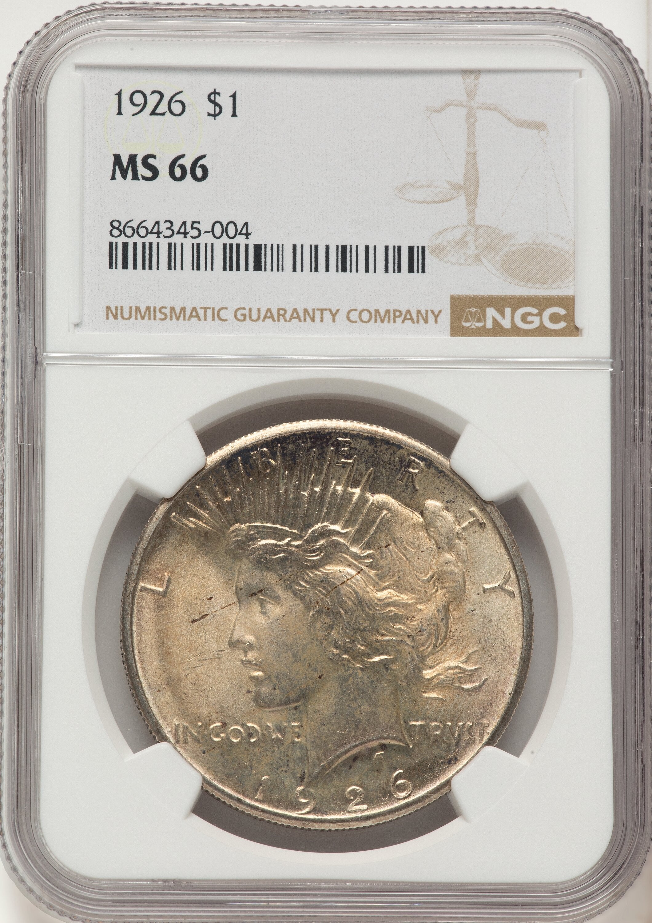 1926 Peace Dollar NGC MS66 | LCR Coin