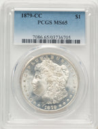 1879-CC Morgan Dollar PCGS MS65