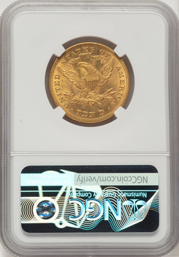 1874 $10 Liberty Eagle NGC MS62