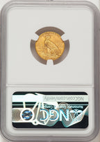 1910 $2.50 Indian Quarter Eagle NGC MS65