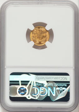 1885 G$1 Gold Dollar NGC MS65