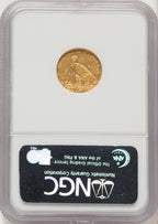 1910 $2.50 Indian Quarter Eagle NGC MS62