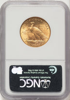 1910-D $10 Indian Eagle NGC MS65