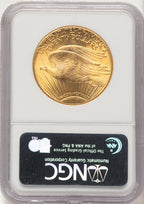 1927 $20 CAC Saint-Gaudens Double Eagle NGC MS65