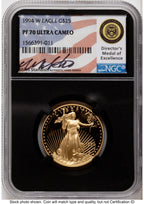 1994-W Proof Gold Eagle 1/2 oz Miles Standish NGC PF70