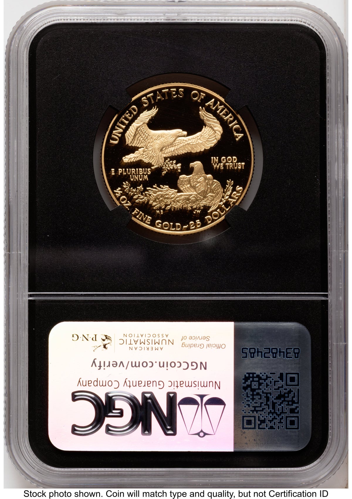 1994-W Proof Gold Eagle 1/2 oz Miles Standish NGC PF70