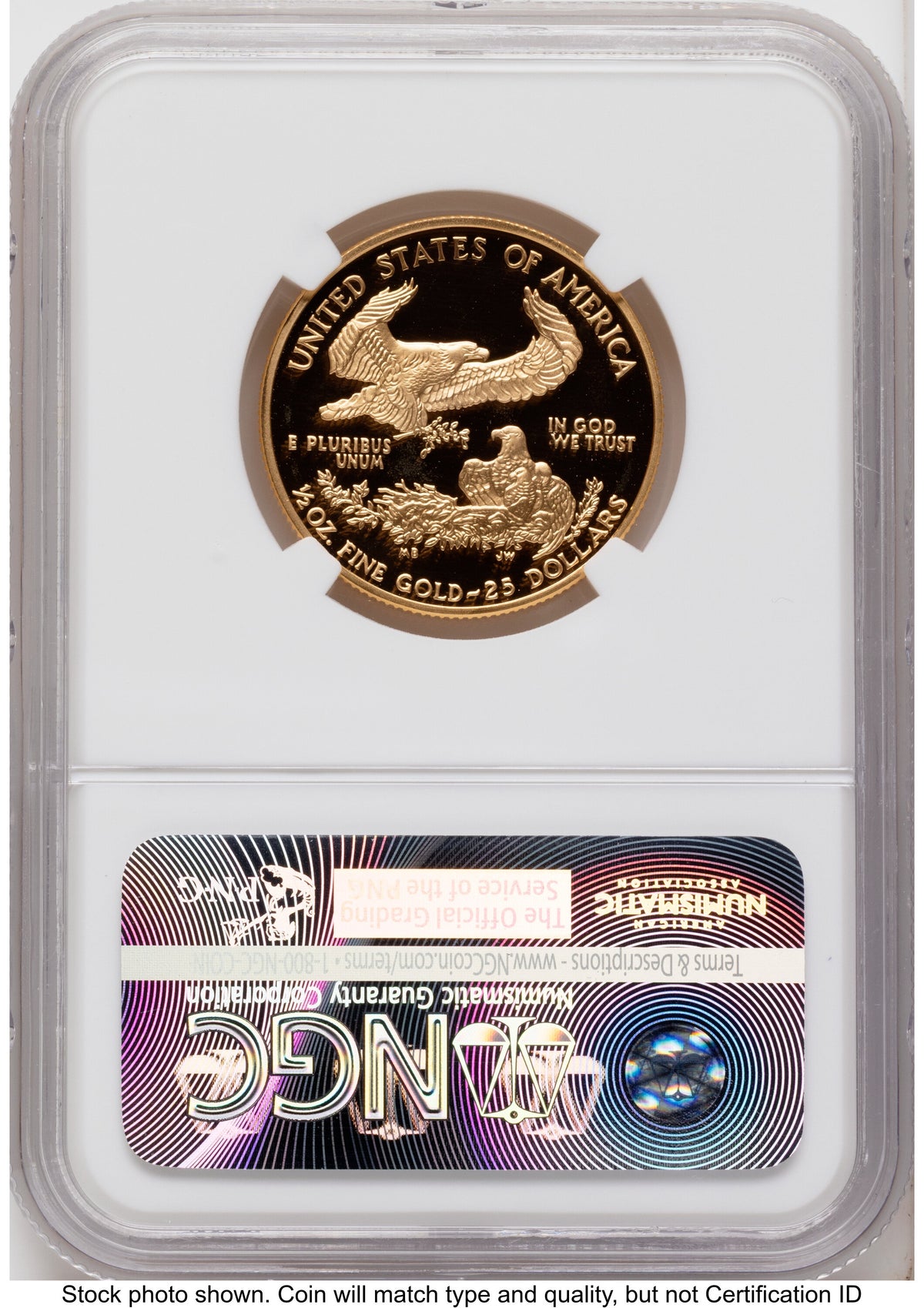 2000-W Proof Gold Eagle 1/2 oz NGC PF70 Ed Moy