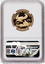 2010-W Proof Gold Eagle 1/2 oz NGC PF70 Ed Moy