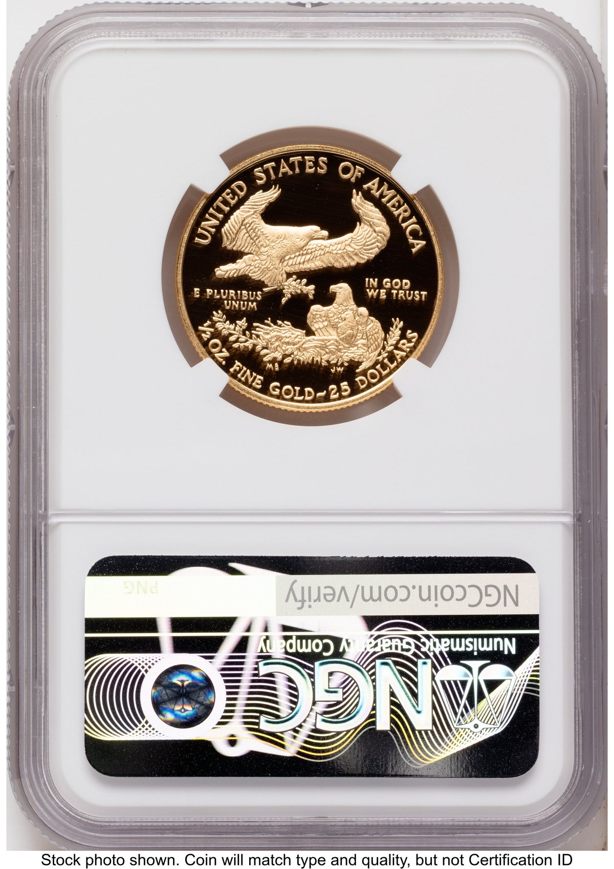 2011-W Proof Gold Eagle 1/2 oz NGC PF70 Ed Moy
