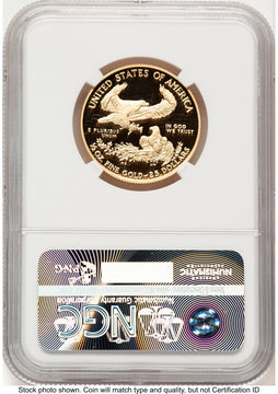 2016-W Proof Gold Eagle 1/2 oz NGC PF70 Ed Moy