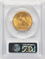 1916-S $10 Blue Gradient Indian Eagle PCGS MS62