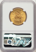 1904-O $10 Brown Label Liberty Eagle NGC MS62