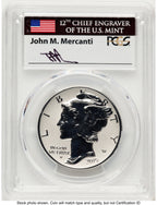 2019-W Palladium Eagle 1 oz REV FDI John PCGS PR70 Mercanti