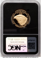 2024-W Proof Gold Eagle 1/2 oz AR Miles Standish NGC PF70