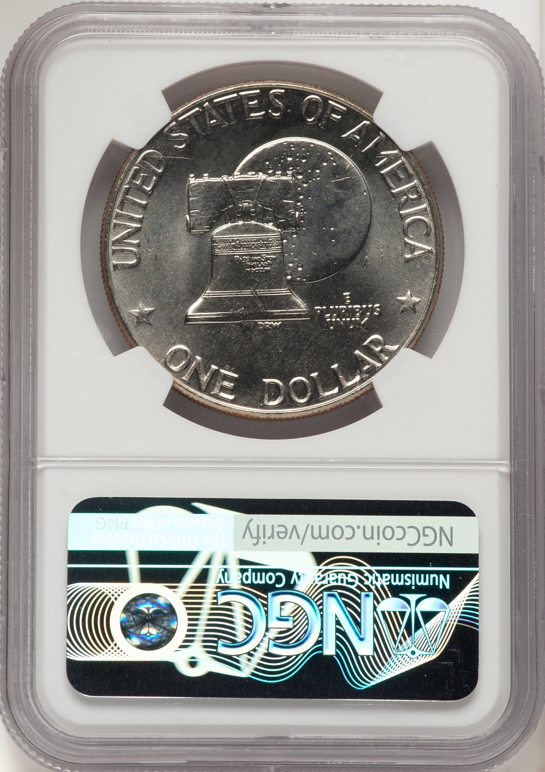 1976-D $1 Type Two Eisenhower Dollar NGC MS67