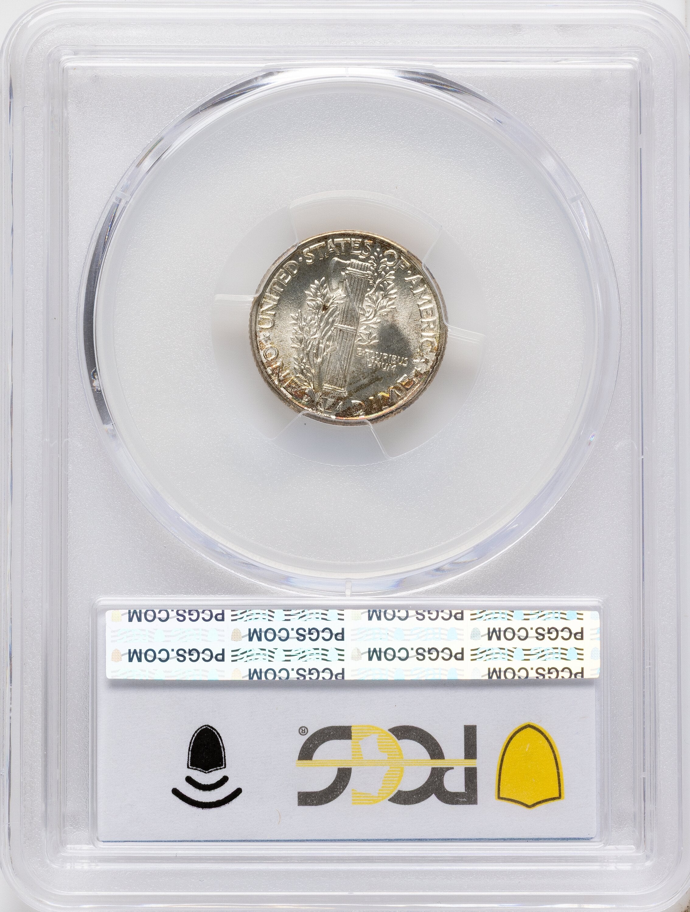 1929-D 10C FB Mercury Dime PCGS MS67
