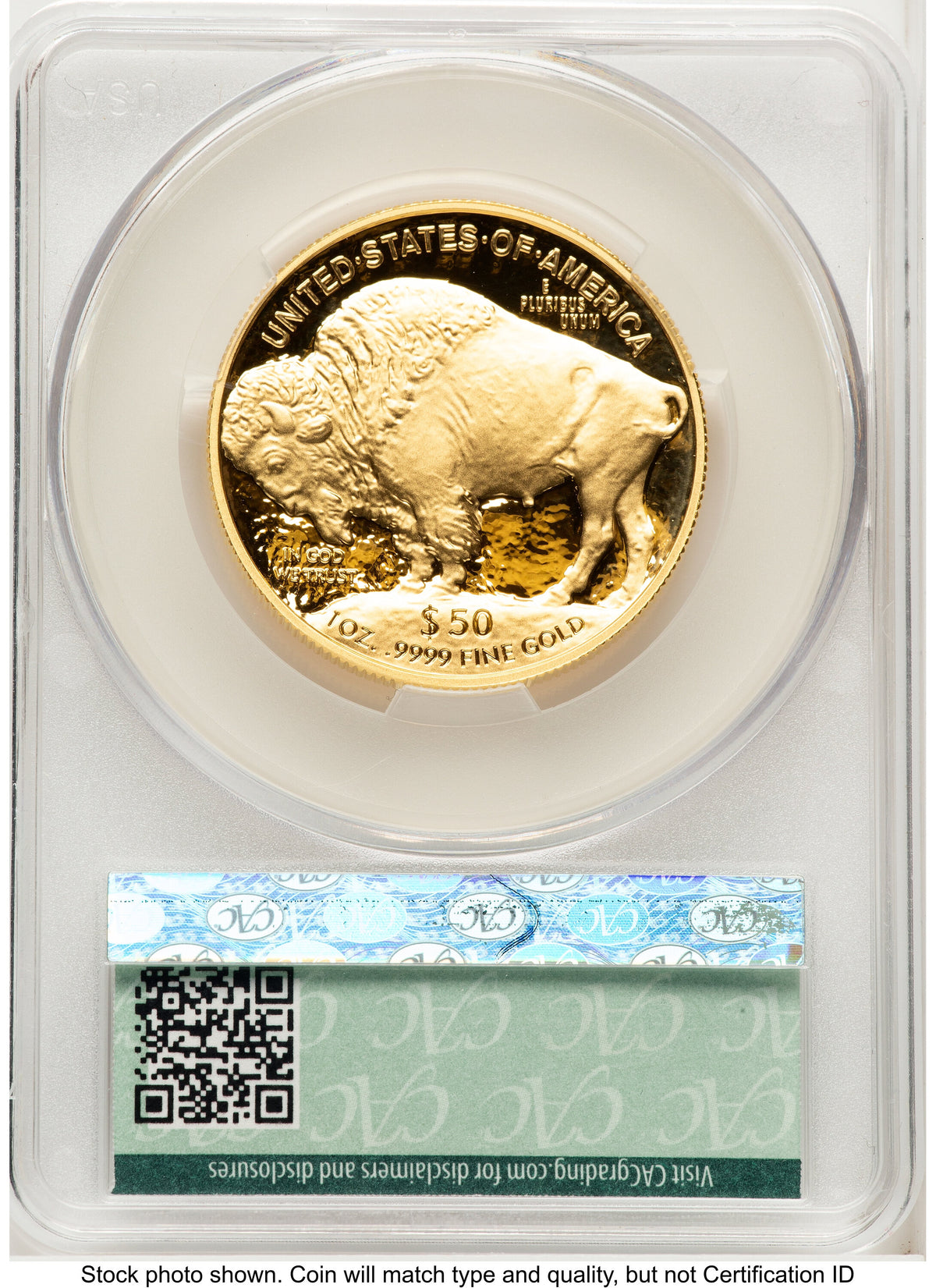 2026-W Proof Gold Buffalo 1 oz Advanced Delivery Ron Drzewucki CACG PR70