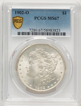 1902-O Morgan Dollar PCGS MS67