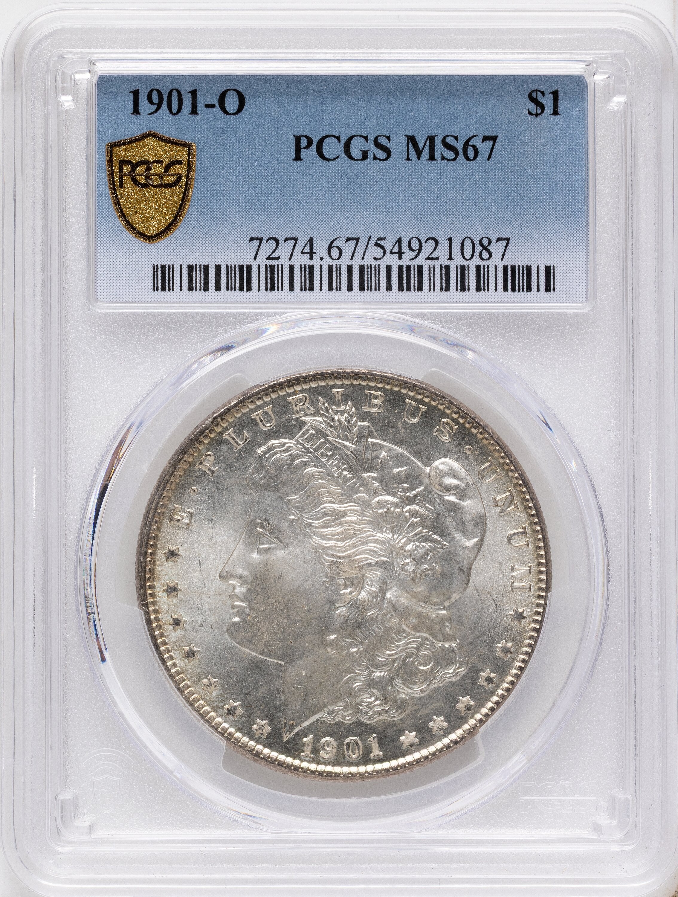 1901-O Morgan Dollar PCGS MS67
