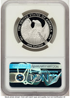 2007-W Proof Platinum Eagle 1 oz Don Everhart NGC PF70