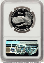 2021-W Proof Platinum Eagle 1 oz Don Everhart NGC PF70