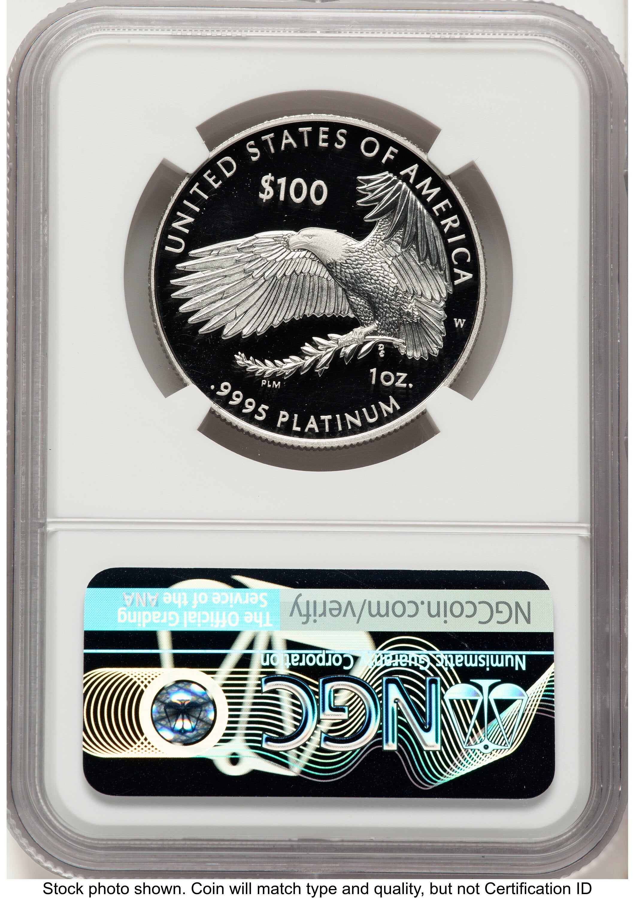 2021-W Proof Platinum Eagle 1 oz Don Everhart NGC PF70