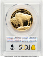 2006-W Proof Gold Buffalo 1 oz Blue Gradient PCGS PR70