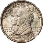 1921 50C Alabama Commemorative Silver NGC MS67