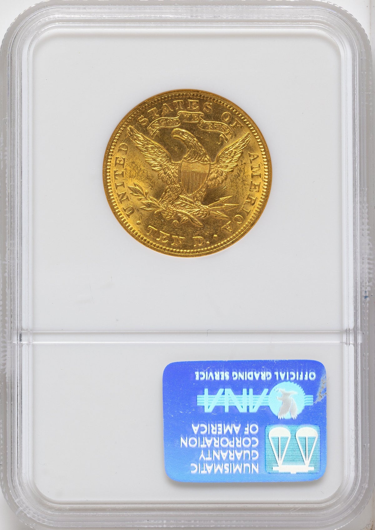 1888-O $10 Liberty Eagle NGC AU58