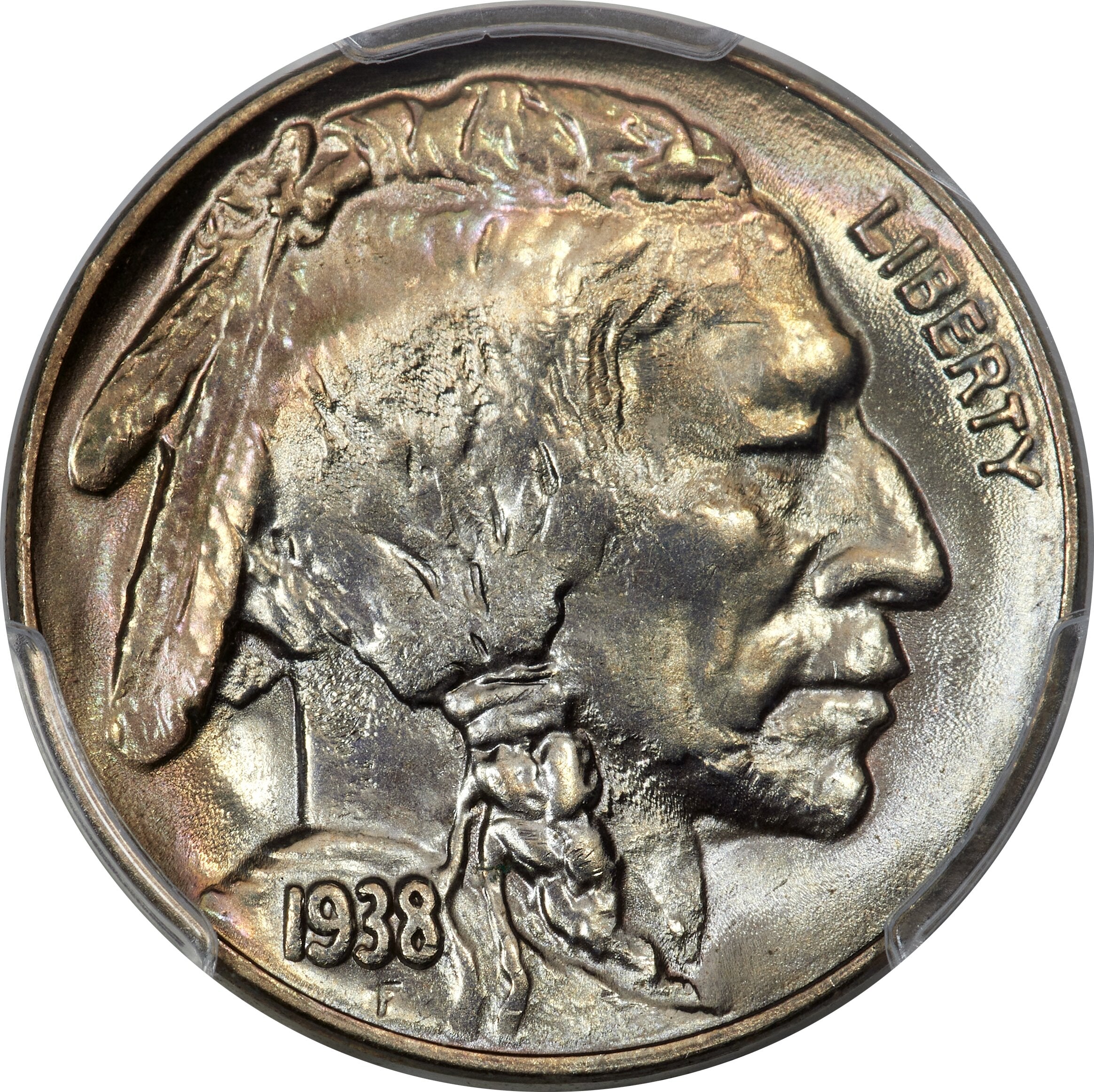 1938-D/S 5C FS-511 Buffalo Nickel PCGS MS68