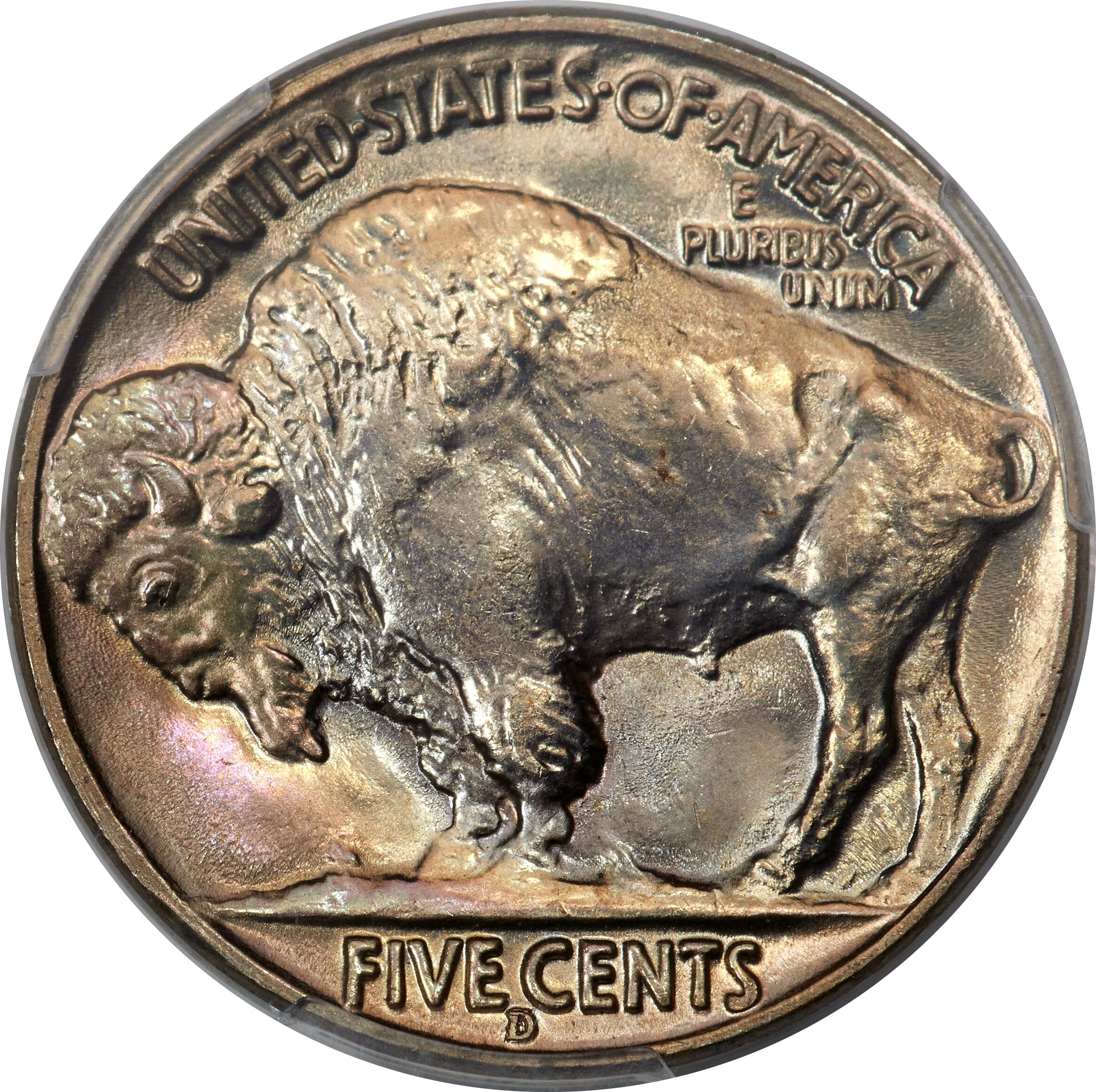 1938-D/S 5C FS-511 Buffalo Nickel PCGS MS68