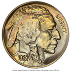 1938-D/S 5C FS-511 Buffalo Nickel PCGS MS68