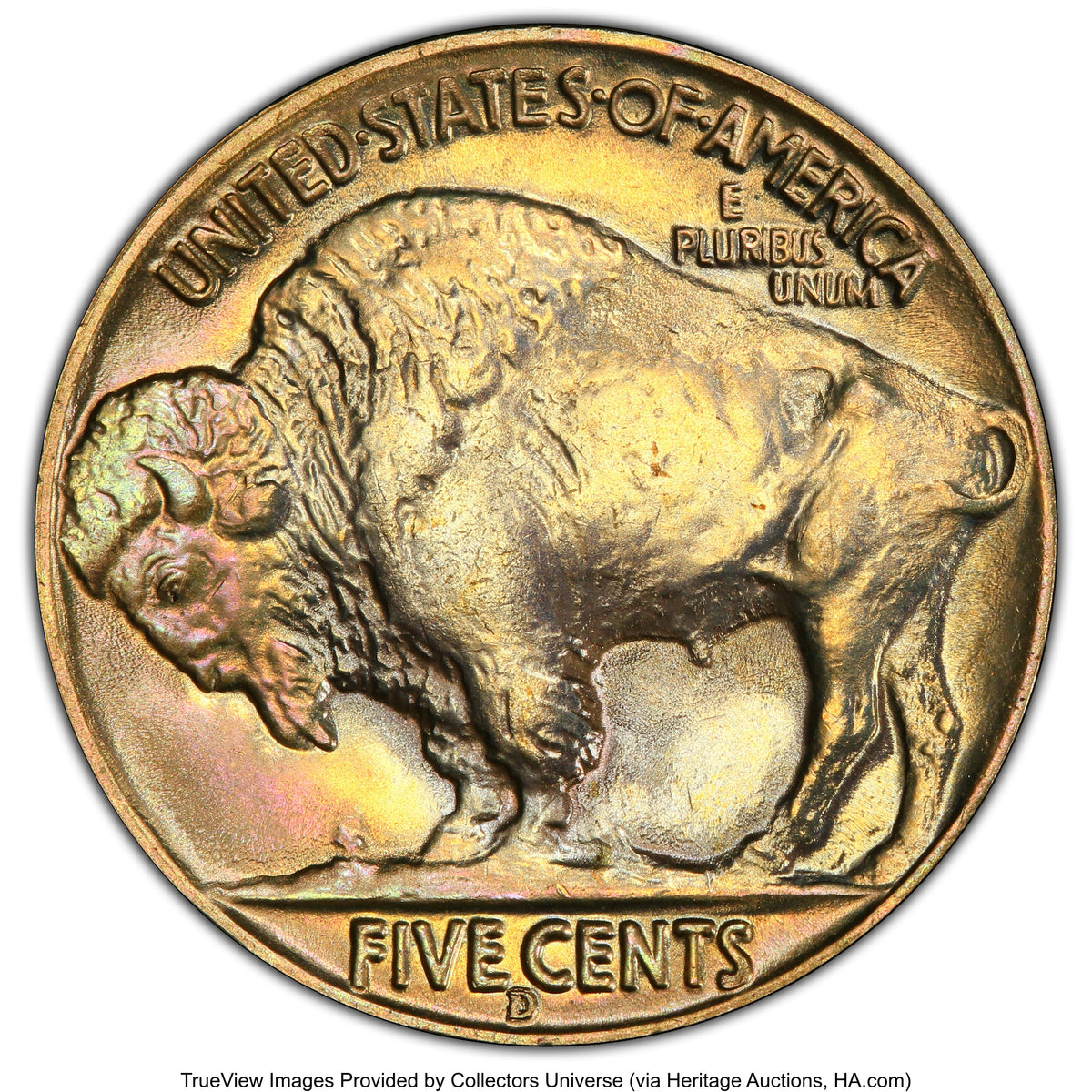 1938-D/S 5C FS-511 Buffalo Nickel PCGS MS68