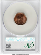 1909 1C VDB RD Lincoln Cent CACG MS67